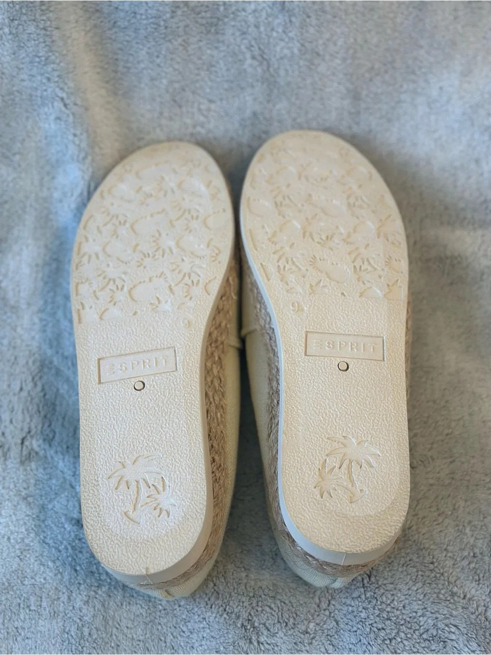 Esprit Natural Canvas Slip-On Espadrilles